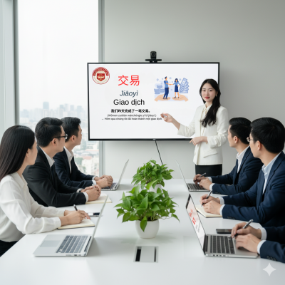 Đào tạo tiếng Trung cho doanh nghiệp