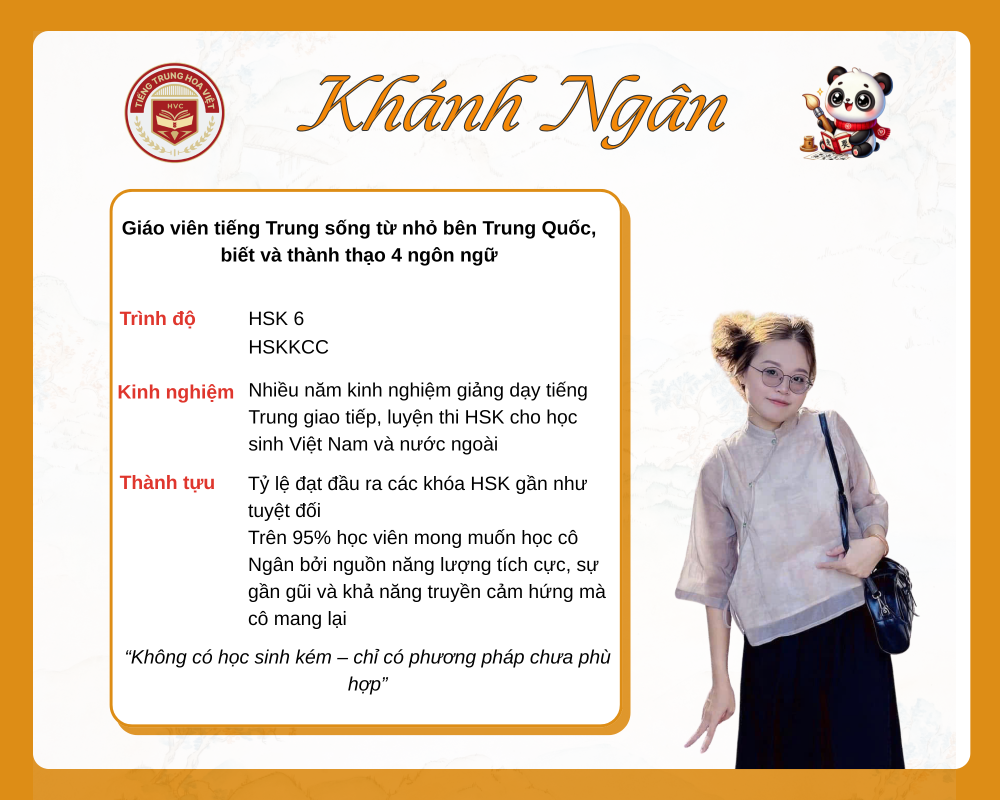 Giáo viên Phạm Khánh Ngân – Lớn lên tại Trung Quốc, truyền cảm hứng học tiếng Trung bằng năng lượng và trải nghiệm thực tế